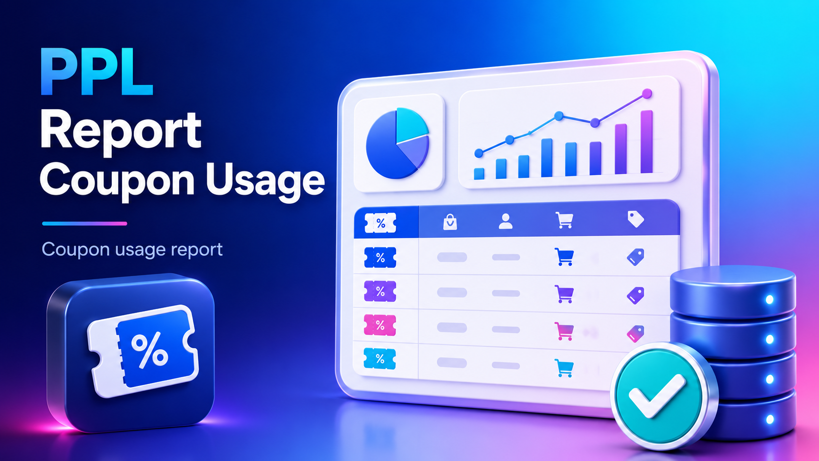 PPL Report Coupon Usage overview
