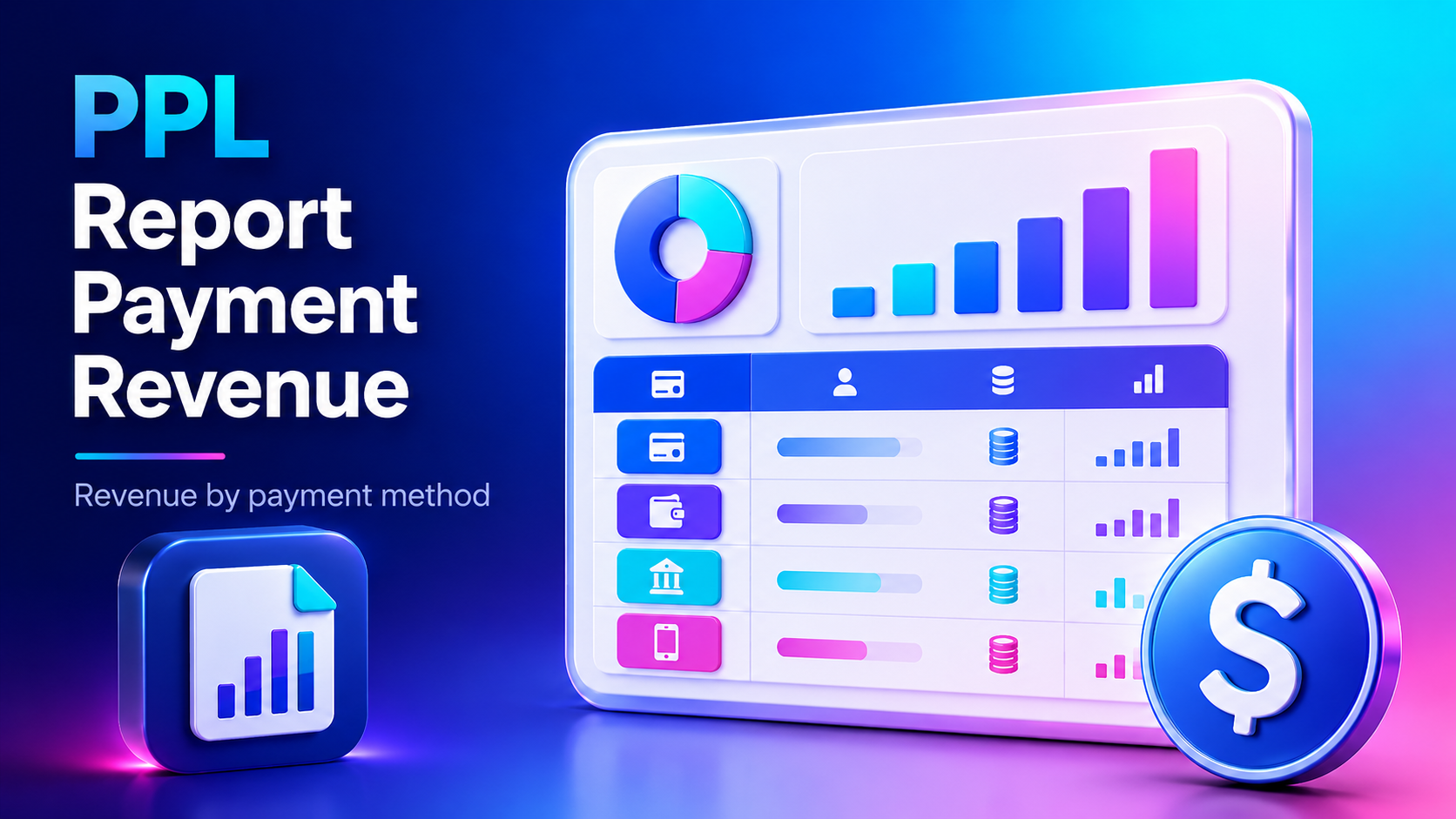 PPL Report Payment Revenue by payment method