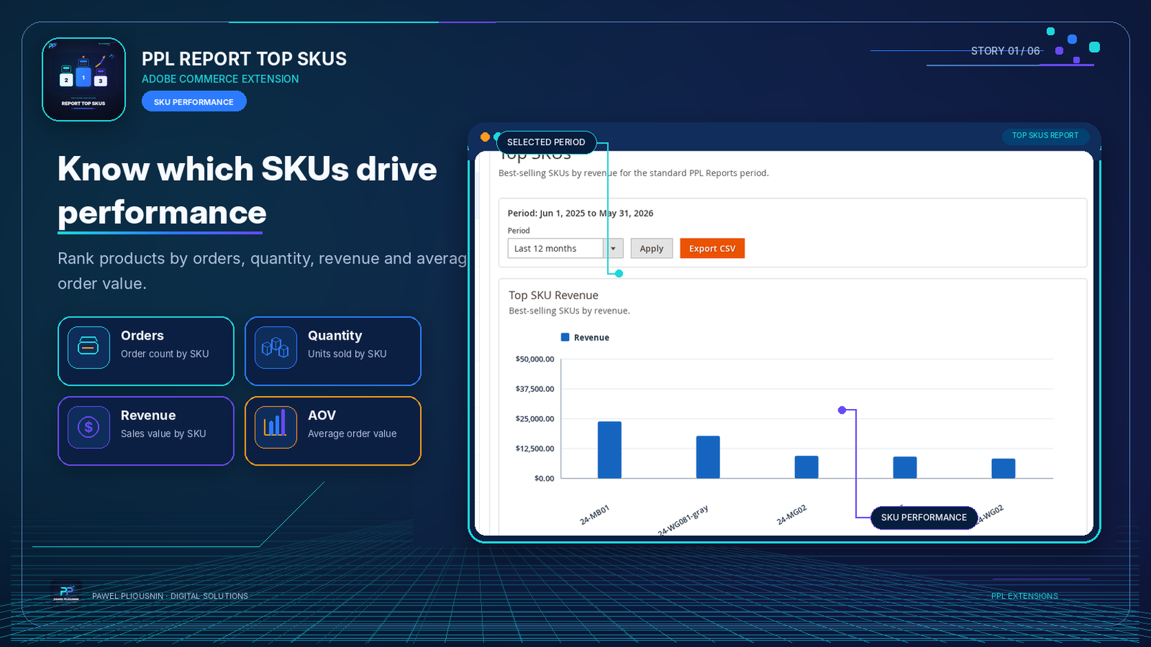 PPL Report Top SKUs