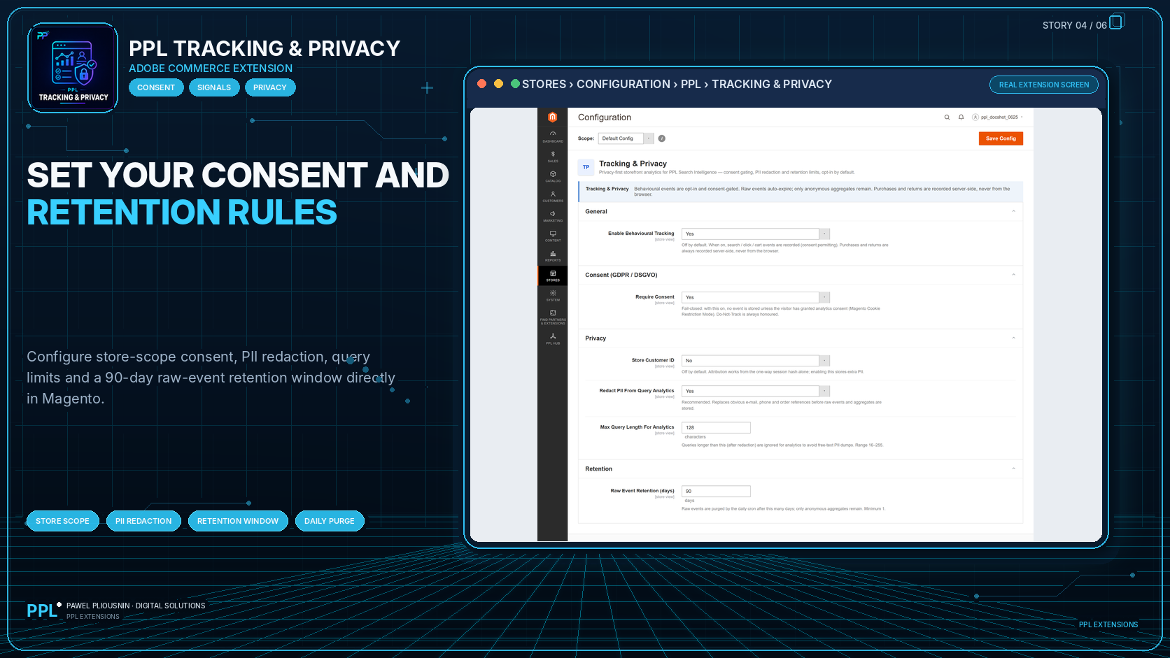 PPL Tracking and Privacy DSR tooling